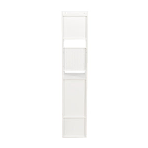 70.87" H Tall Bathroom Storage Cabinet with 1 Door and 2 Drawers