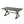 Rolando Outdoor Aluminum Dining Table with Steel Frame