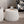 White Round Storage Table Set with Lift-Off Lid
