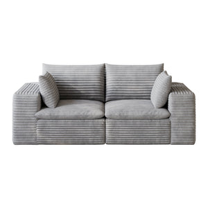71" Cloud Sofa in Corduroy Fabric