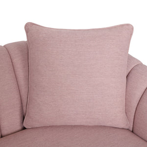 Contemporary 3 Seater Sofa With Accents