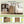 Vintage Flip Top Side Table With USB Ports