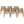 Outdoor Dining Chair Set - Acacia Wood and Wicker