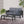 Acacia Wood Loveseat And Coffee Table Set With Cushions