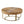 Modern Round Coffee Table With Wooden Carving Pattern