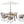 7-Piece Outdoor Wicker Dining Set with Wood-Plastic Composite Board Table