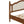 King Size Wooden Platform Bed with Rattan Headboard