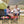 2Pcs Foldable Camping Table Portable Picnic Table Lightweight Travel Desk with 2 Cup Holders/Table Carrying Bag