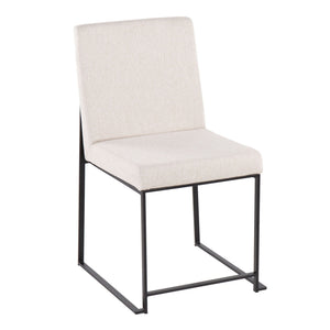 Fuji - Contemporary Modern Elegance With High Back Dining Chair (Set of 2)