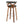 Gardenia - Mid Century Modern Fixed Height Barstool With Swivel With Round Footrest (Set of 2)
