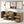 Double Sink Bathroom Vanity With Countertop, 2 Ceramic Sinks, 6 Drawers