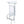 Strick - Freestanding Glass Top Home Bar Wine Cabinet - White