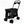 Pet Stroller Foldable 4-Wheel Design with Breathable Mesh