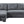 Toby - Woven Fabric Reversible Sleeper Sectional Sofa With Storage Chaise Cup Holder Charging Ports And Pockets