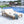TREXM 1-Piece Farmhouse Wooden Outdoor Sunbed for 2