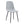 Modern Medieval Style Cushioned Side Chairs Set With Metal Legs For Kitchens