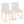 Fuji - Contemporary Stylish Frame, High Back Dining Chair (Set of 2)