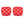 Outdoor Chair Cushions with Straps - Set of 4, Plaid Red