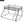 Metal Floor Bunk Bed With Sloped Ladder, Space Saving Design