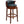 29.5'' Cow Top Wooden Bar Stool, 360 Degree Swivel Bar Height Chair With Backs For Home Kitchen Counter