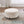Upholstered Round Ottoman With Reversible Lid, Channel Tufted Pumpkin Shape