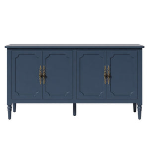 Vintage Buffet Cabinet With Adjustable Shelves