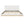 Solid Rubber Wood Platform Bed with Upholstered Headboard