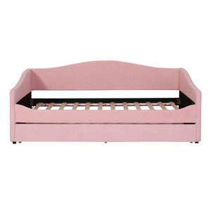 Design Upholstered Daybed With Light and Trundle