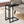 Accent Table, C-Shaped, Modern Design - Black