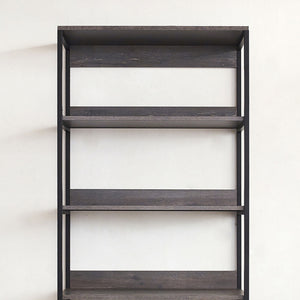Monica - And Walk-In Closet With 5 Shelves Construction - Gray