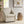 Justin - Swivel Glider Chair With 360 Degree Rotation - Tan
