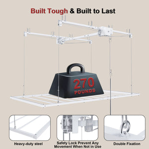 Overhead Garage Storage Rack