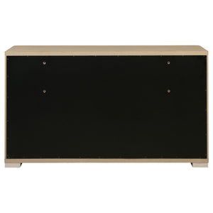 Mirador - 6 Drawer Bedroom Dresser - Natural