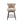 360 Degree Swivel Counter Stool With Silver Detailing