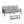 Patio Furniture Set with Coffee Table and Cushions for Backyard
