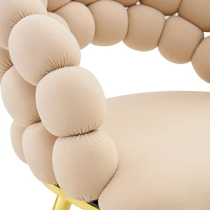 Puffy Bubble, Ball Chain Chairs For Dining Room (Set of 2)