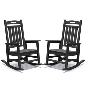 Outdoor Rocking Chair Set of 2