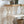 Distressed Wood Shelf Tray, French Country Console Table - Brown / Antique White