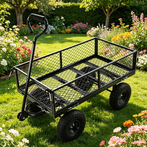 Wagon Cart Garden Cart Trucks Make It Easier to Transport Firewood