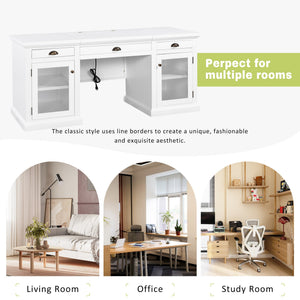 67" Modern Executive Desk