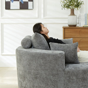 Single 360 Degree Swivel Chair For Living Room