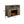Tobias - Fireplace With Shelf Storage - Oak