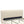 Beige Chunky Headboard Bed Frame with Solid Rubberwood Legs, Cal-King