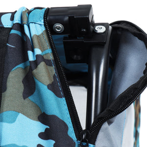 Outdoor Heavy Duty Collapsible Pet Bike Trailer with 16-Inch Wheels