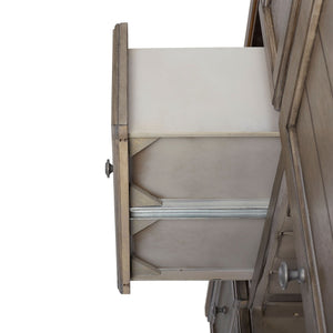 Rustic 2 Tone Sever With Powerpack - Gray