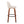 Toriano - Mid Century Modern Fixed Height Barstool Swivel And Round Footrest (Set of 2)