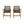 Hampton Dining Chair Set of 2 - Brown