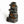 6-Tier Outdoor Cascading Stone Water Fountain with 3 LED Lights