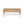 Outdoor Acacia Wood Loveseat with Coffee Table, Light Teak Frame