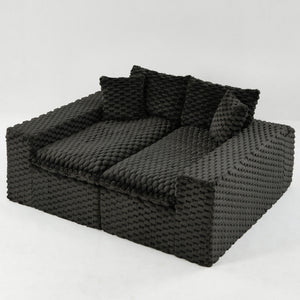Multifunctional Sofa, Side-By-Side Or Facing Each Other